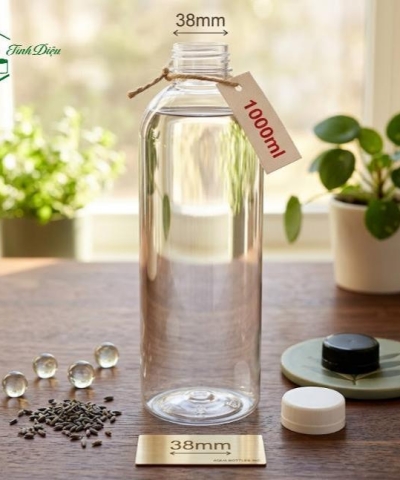 CHAI NHỰA PET CAO CẤP 1 LÍT