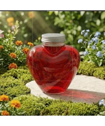 Chai Nhựa PET Hình Thú Trái Tim 500ml