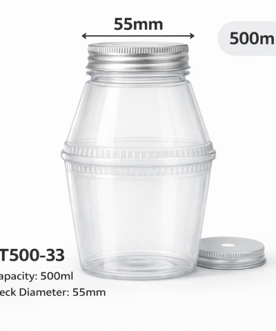 CHAI HÌNH THOI 500ML