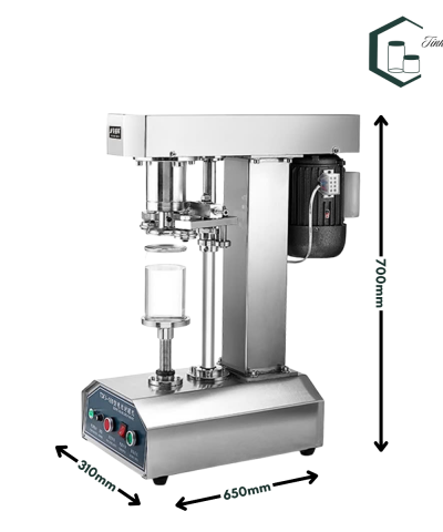 MÁY ĐÓNG NẮP CHAI TỰ ĐỘNG MC-SILVER