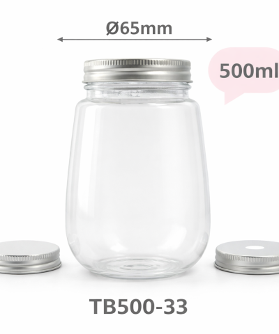 CHAI TRÒN BẦU 500ML