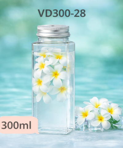 CHAI VUÔNG DÀI 300ML