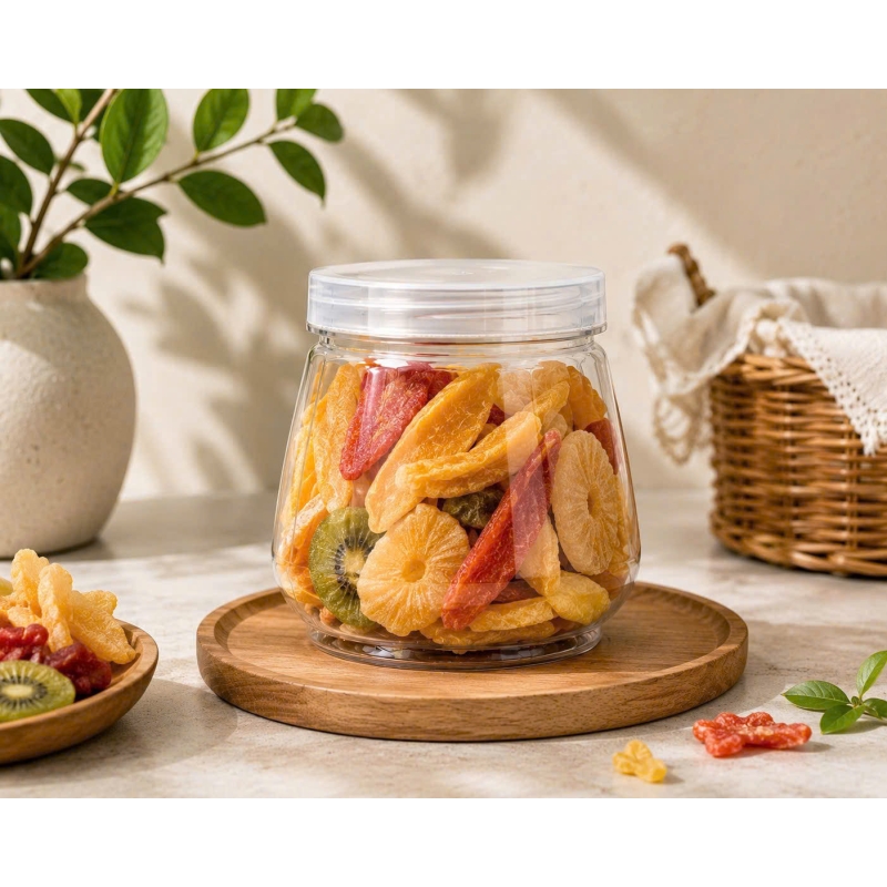 HŨ NHỰA PET TRÒN NẮP VẶN 55MM