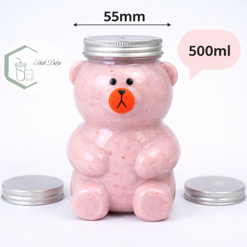 CHAI GẤU LÙN 500ML