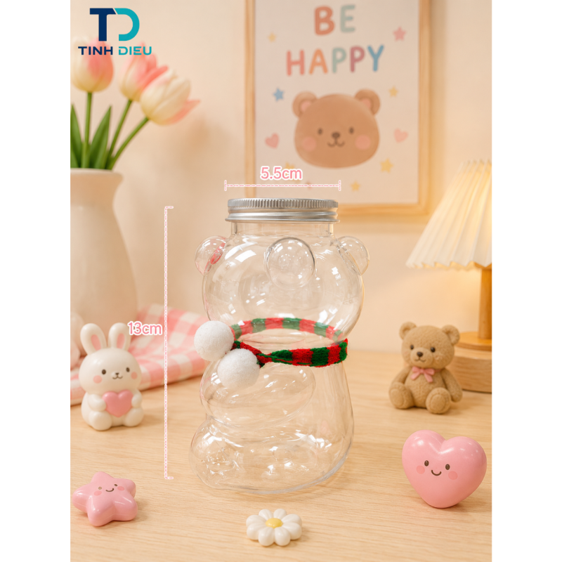 CHAI GẤU LÙN 500ML