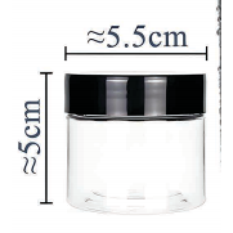 HŨ NHỰA PET NẮP VẶN PHI 55MM