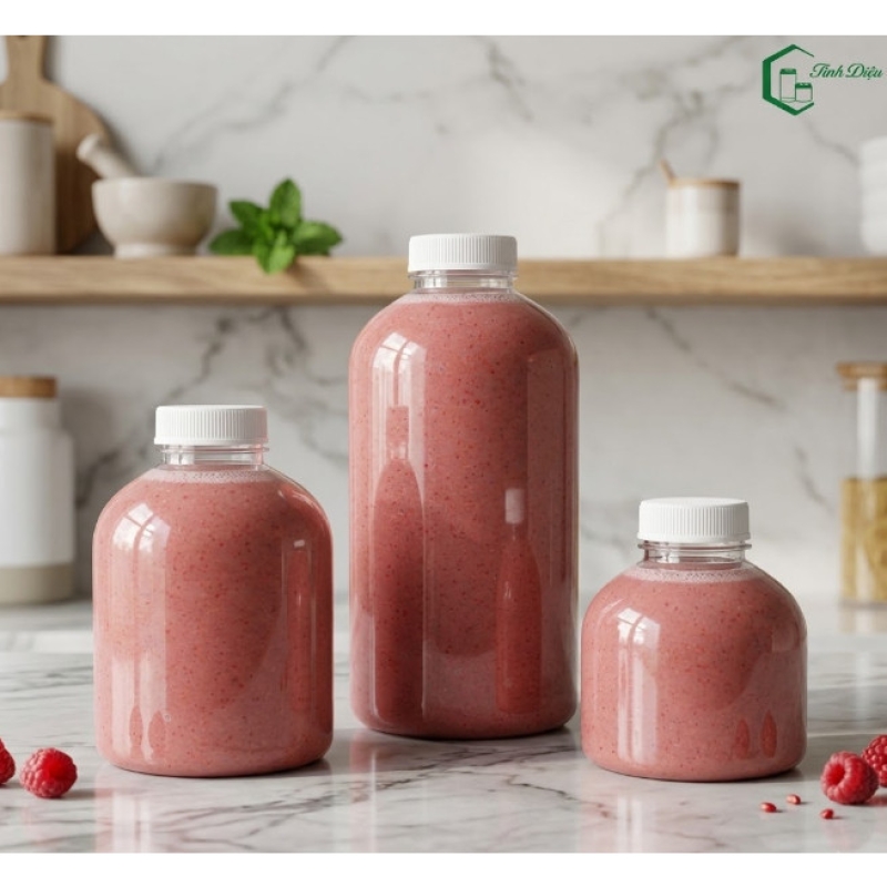 CHAI NHỰA PET CAO CẤP 400ML