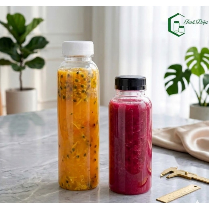 CHAI NHỰA TRÒN Ú 500ML