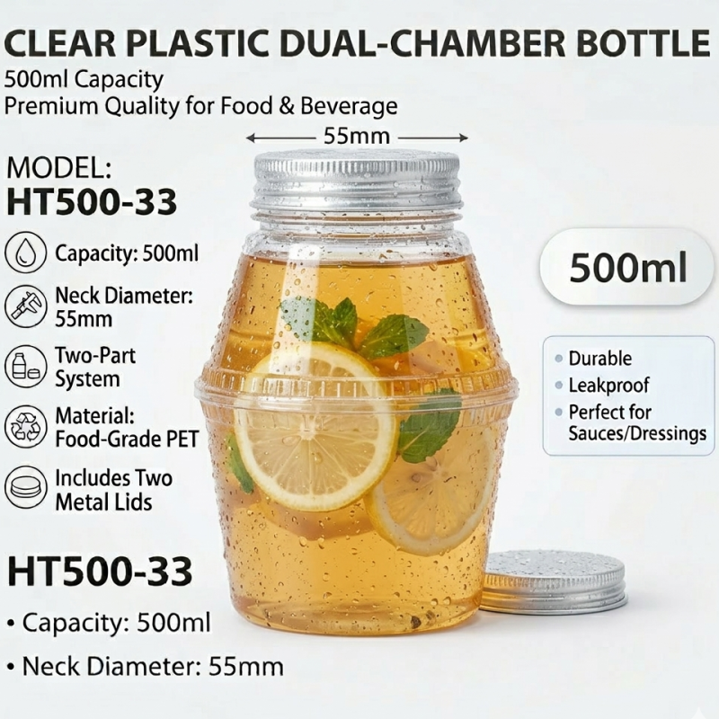 CHAI HÌNH THOI 500ML