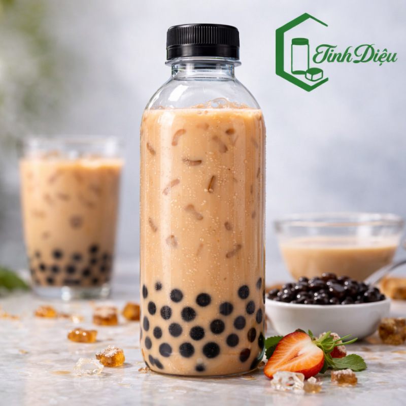 CHAI NHỰA PET CAO CẤP DẠNG TRÒN Ú 1 LÍT