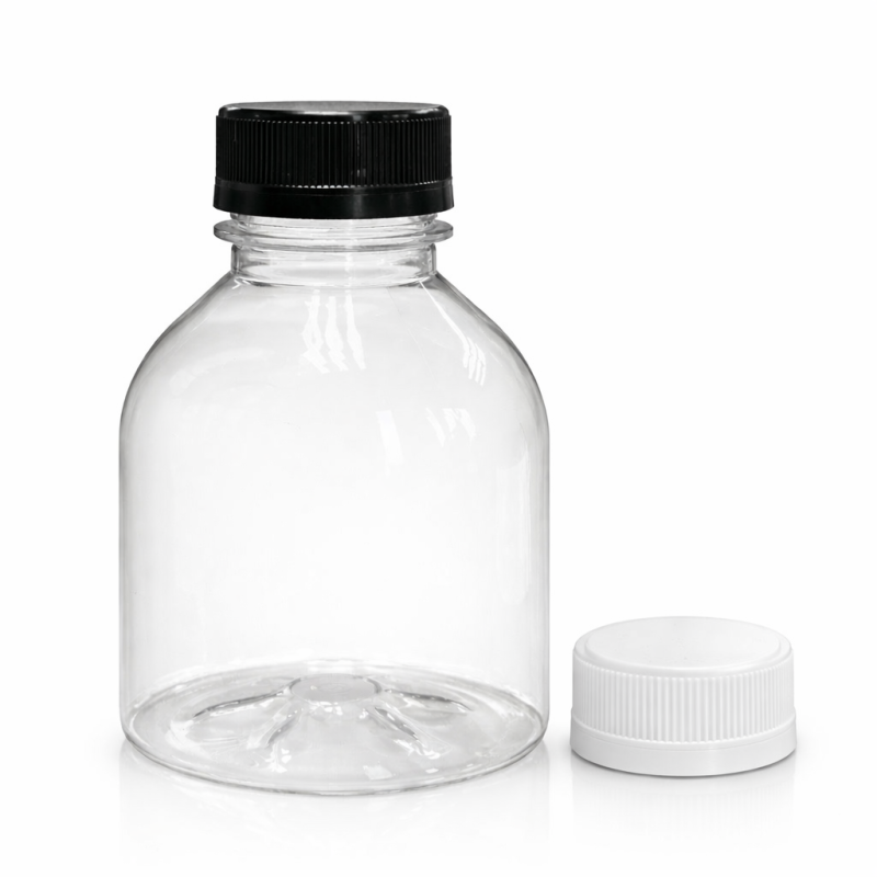 CHAI NHỰA PET CAO CẤP DẠNG TRÒN Ú 400ML