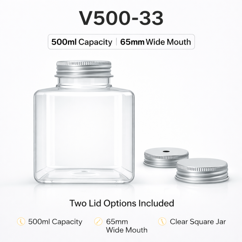 CHAI VUÔNG 500ML