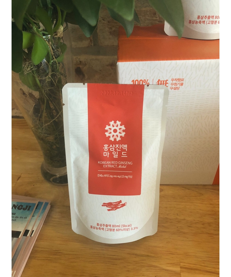 NƯỚC HỒNG SÂM NGUYÊN CHẤT MILD